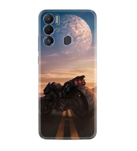 Tecno Pova Neo Kılıf Silikon Desen Özel Seri Motor 1621