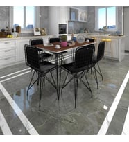 Knsz masa sandalye takımı hem75mazlum cvzsyh 130*090 sm 6 sandalye syhsyh sırt minderli