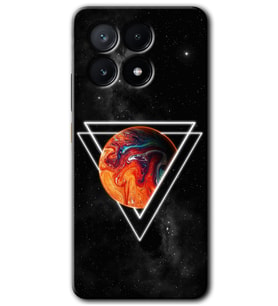 Poco x6 Pro Kılıf HD Desen Baskılı Kılıf - Kızıl Gezegen
