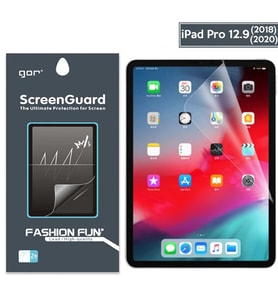 Gor Apple iPad Pro 12.9 (2021)- (2020)- (2018) Darbe Emici Ekran Koruyucu-(5775) - LOHO4216-2046 (Şeffaf)