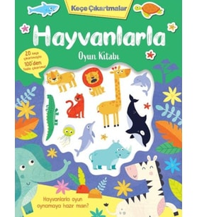 Keçe Çıkartmalar - Hayvanlarla Oyun Kitabı