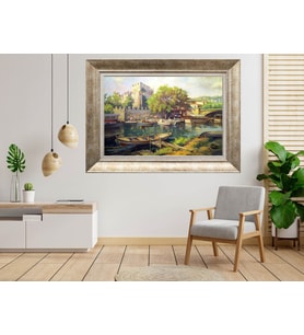 Gümüş Çerçeveli Tablo nb1688