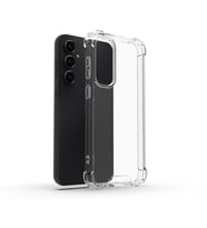 Galaxy S24 FE Kılıf Zore Nitro Anti Shock Silikon (Şeffaf)