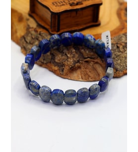 Lapis Lazuli Taşlı Bay Bayan Doğal Taş Bileklik 201025828
