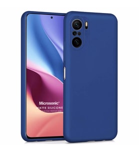 Microsonic Matte Silicone Xiaomi Mi 11i Kılıf Lacivert