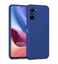 Microsonic Matte Silicone Xiaomi Mi 11i Kılıf Lacivert