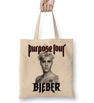 Justin Bieber Purpose Tour Bez Çanta Uzun Saplı