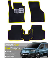 Fiat Doblo (2023-2024) Uyumlu EVA Paspas Tam Set – Birebir Uyum, Araca Özel Tasarım,Kolay Montaj