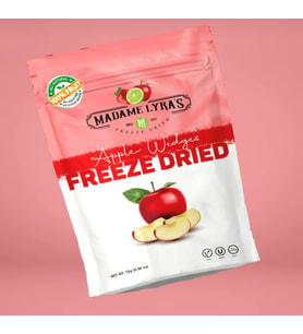 MADAME LYRAS Frezee Dried 8 Adet Dilim Elma Paketi (16gr)
