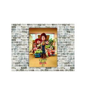 Toy Story3 Ahşap Tablo