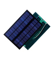 Güneş Paneli 20cmx13cm 12 Volt 500 mAh + ve - Uç Kablolu Solar 6 Watt