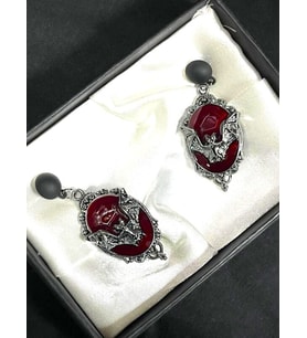 DÜKKAN DESİGN YARASALI VAMP TABLO KÜPE
