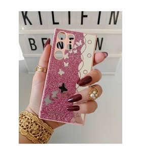 Samsung S 23 Ultra Kelebek Desenli Kılıf modeli