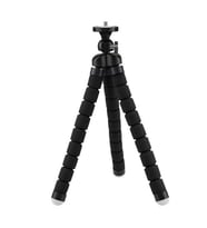 Ahtapod Tripod Uzun Tripod Sünger Ayaklı ?TR-4 Tripod (Siyah)