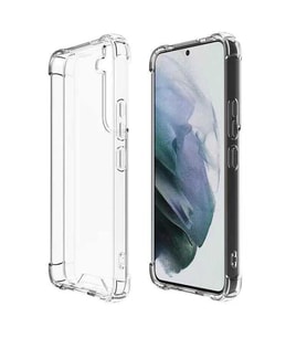 Samsung Galaxy S22 Kılıf Anti Şok Köşe Korumalı Şeffaf Silikon
