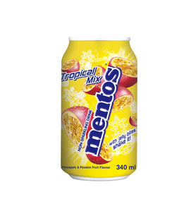 Mentos Non-Sparkling Drink Tropical Mix 340ml