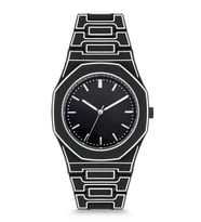 Spectrum Premium Silikon Kordon Yeni Sezon Siyah Unisex Kol Saati