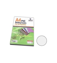 Mapi Cilt Kapağı Plastik Opak A4 160 Micron Beyaz (100 Lü Paket)
