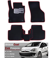 FİAT PUNTO EVO (2009-2012) Uyumlu EVA Paspas Tam Set–Araca Özel,Su Geçirmez,Hızlı ve Kolay Montaj