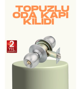 Kolay Montajlı Modern Tasarım Topuzlu Kilit
