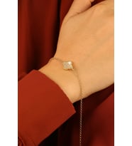 14 Ayar Yonca Altın Bileklik (Gold)