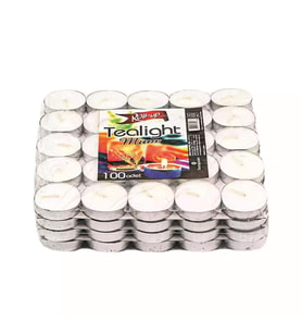 Tealight Beyaz Mum 1.000 Adet