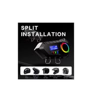 Y30 Kask Kulaklık Bluetooth Motosiklet Kulaklık Rgb Radyolu Intercom