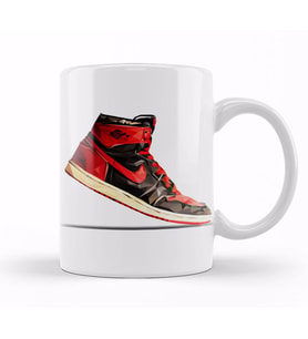 Sneaker Legends Air Jordan 1 Kupa Bardak Porselen