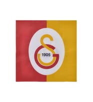 Peçete Galatasaray 33X33 Cm 16 lı paket orjinal lisanslı doğum günü kutlama peçetesi