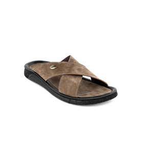 Muya Vegas 33301-695 Anatomik Taban Erkek Terlik Vizon 40-45