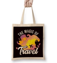 Magic Of Travel Wanderlust Blogger Traveler Nature Adventure Bez Çanta Uzun Saplı