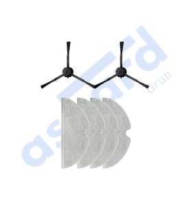 Xiaomi 1C,2C,Mop 2 Uyumlu 2 Yan Fırça 4 Mop PKT-iasgf0000095
