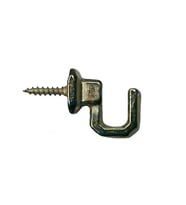Vidalı Kanca, Askı Küçük - 15x18mm, Sarı - 1 Adet