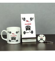 Uçak Mühendisi Üçlü Set (Kupa + Telefon Standı + Anahtarlık)