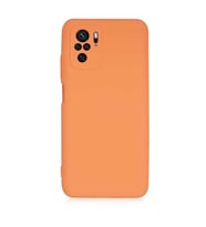 Coverzone Xiaomi Poco M5S ?le Uyumlu K?l?f Z-Mara Lansman Vieri Tam Koruma Arka Kapak Kamera Koruma �?k?nt?l? P�r�zs�z Y�zey Turuncu