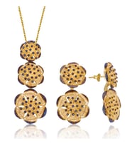 Gümüş Nilüfer Çiçeği Bayan Set (Çok Renkli)