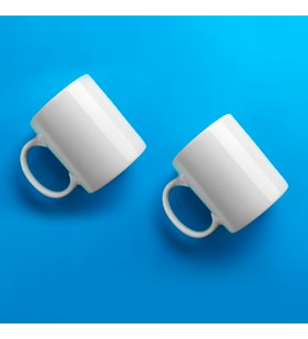 GÜRAL PORSELEN Enternasyonel 2 Adet 300 Cc Mug Bardak