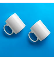 GÜRAL PORSELEN Enternasyonel 2 Adet 300 Cc Mug Bardak