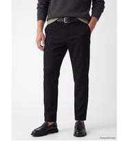 LCW Vision Siyah Slim Fit Gabardin Erkek Pantolon