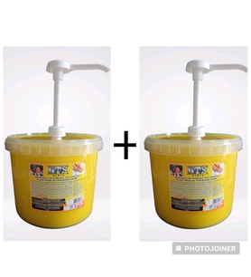 Sanayi Tipi Granüllü El Temizleme Sabunu  Pompalı  (kremi)   5 kg + 5 kg
