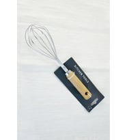 Bambu Saplı Metal Whisk – Şıklık ve Sağlıkta Zirve