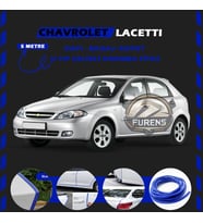 Chavrolet Lacetti Oto Araç Kapı Koruma Fitili 5metre Parlak Mavi Renk