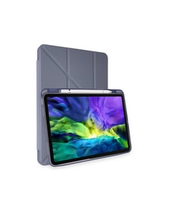 Apple İpad Pro 11 (2018) Kılıf Kalemlikli Mars Tablet Kılıfı - Lavender