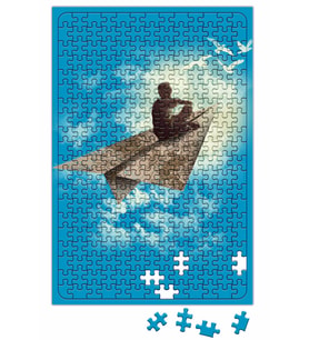 Surreal Dreams Paper Aeroplane Puzzle 240 Parça Yapboz
