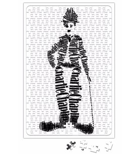 Charlie Chaplin Puzzle 240 Parça Yapboz