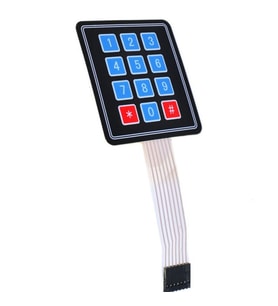 3x4 Membran Tuş Takımı - Keypad