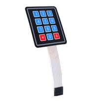 3x4 Membran Tuş Takımı - Keypad