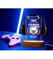 BK Gift Kişiye Özel İsimli Gamer Tasarımlı Led Lamba-4, Gece Lambası, Ev Dekorasyonu, Işıklı Pleksi Biblo
