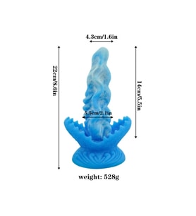 Censan Mavi Canavar Dildo Model 4