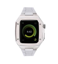 Mey İthalat® Watch 44Mm Metal Petek Kasalı Kordon - Gümüş